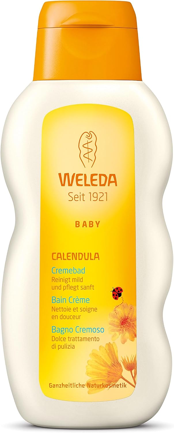 Calendula Baby Bath Cream Gentle For Children 200 ml (Italian version)