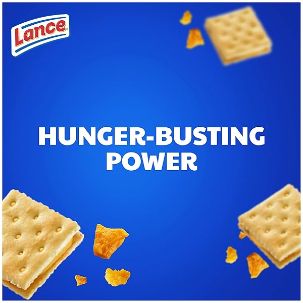 LANCE SANDWICH CRACKERS, CAPTAIN’S WAFER GRILLED CHEESE, 10 INDIVIDUAL PACKS, 6 SANDWICHES EACH