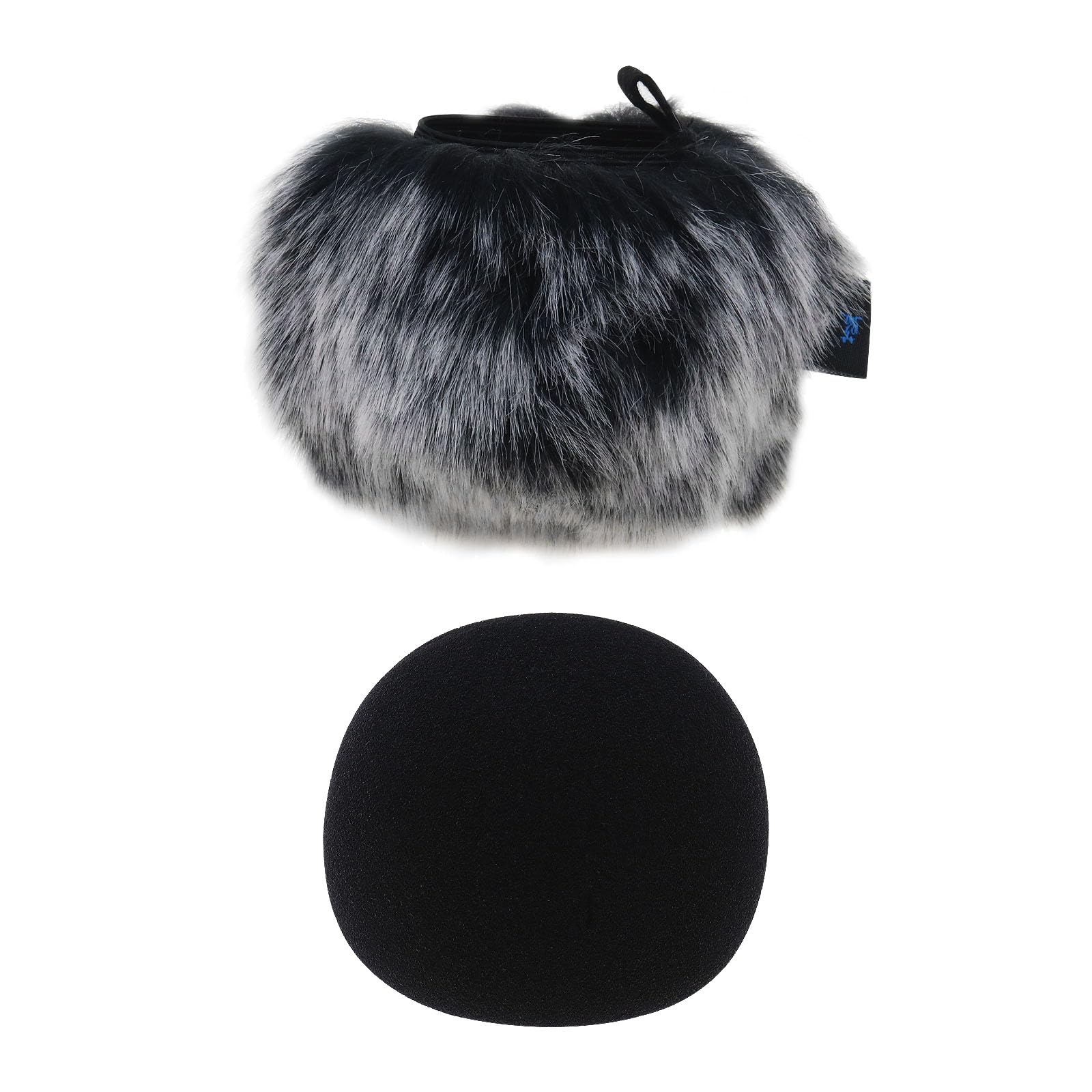 LT Easiyl 2 Pack Windscreen Microphone Windshield Compatible With DR-05X DR-05 Microphone Recorder Windshield Furry And Foam Microphone
