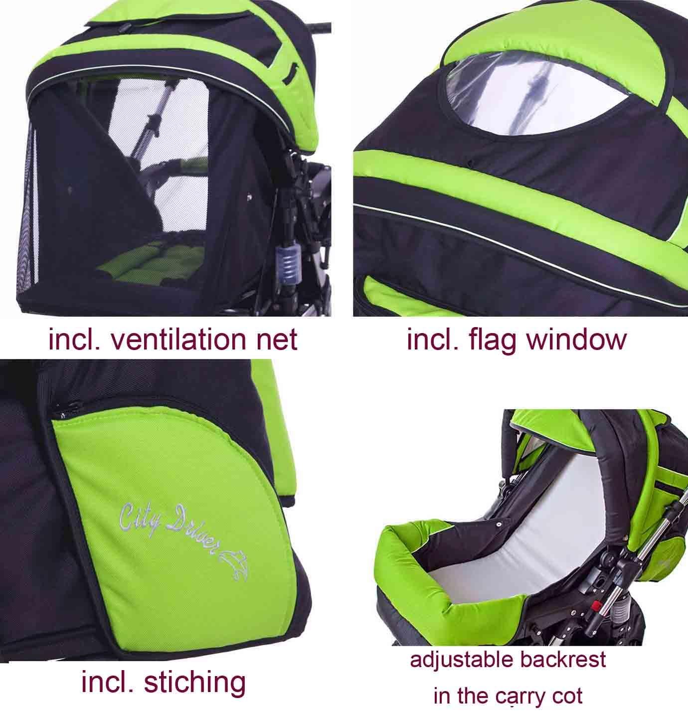 kaps3 city driver pram