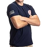 Firefighter Maltese Cross | Fire Fighter Rescue Courage Honor Red Line T-Shirt