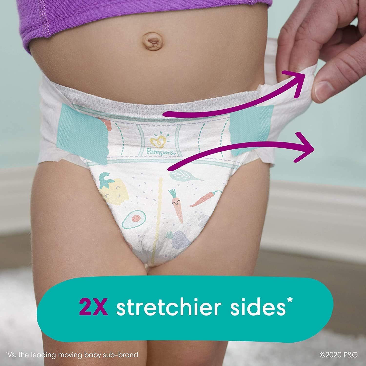 Diapers Size 6, 108 Count - Pampers Cruisers Disposable Baby Diapers, ONE MONTH SUPPLY (Packaging May Vary): Health & Personal Care