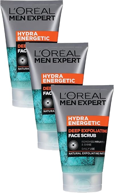 L’Oréal Paris Men Expert Hydra Energetic Deep Exfoliating Face Scrub 100 ml