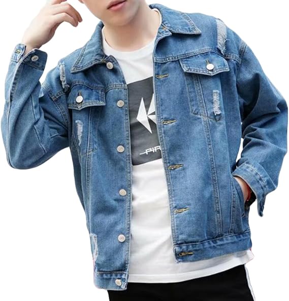 ripped trucker jacket