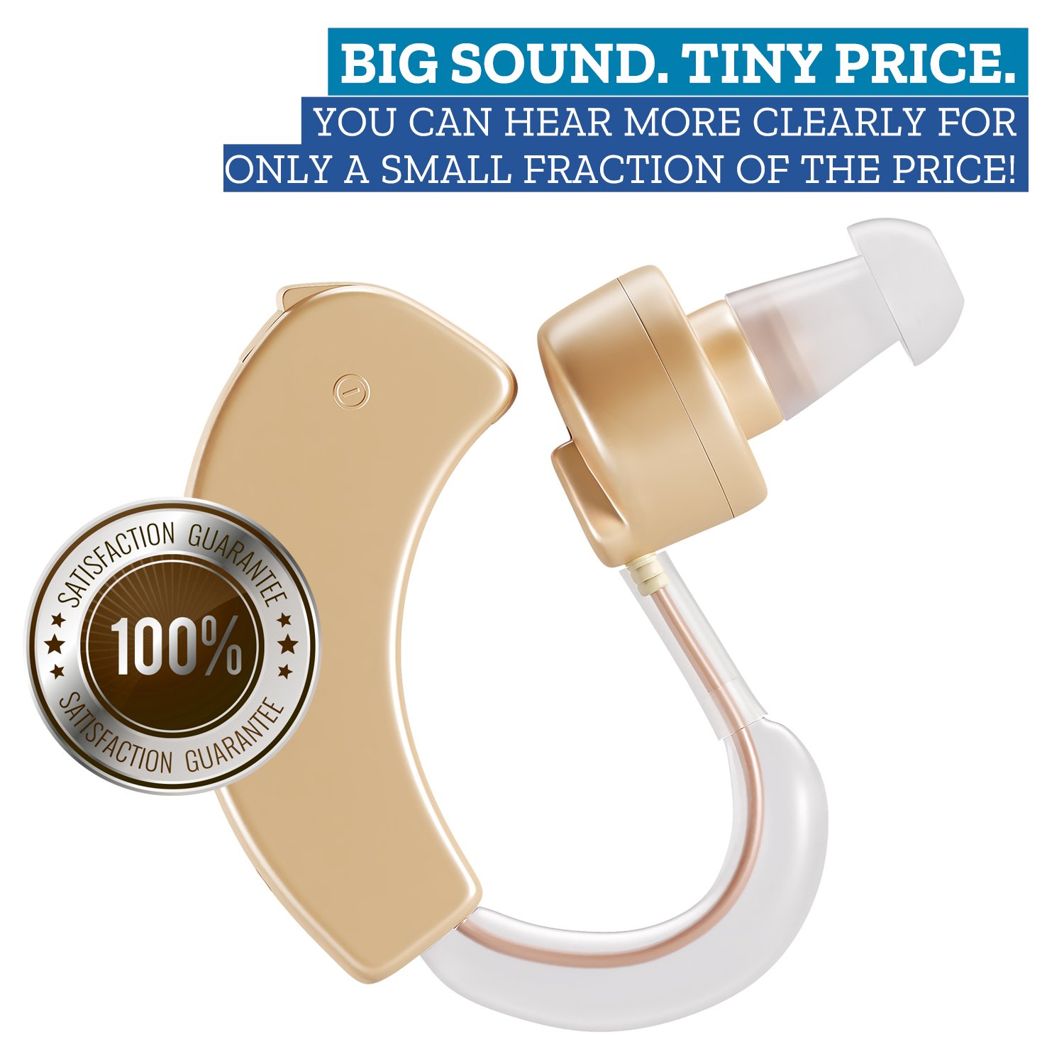 Digital Hearing Amplifier by RL Treats Personal Sound Amplification for Behind the Ear a Discreet Device that Helps Hear Clearly with Advanced Noise Cancelling Feature