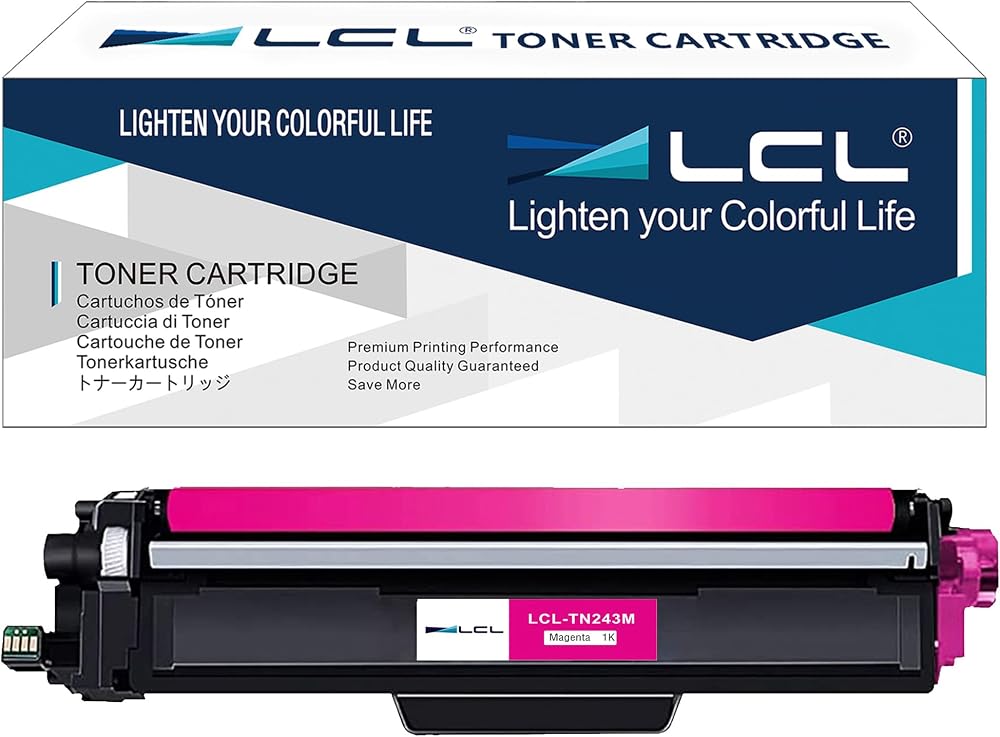 LCL Toner Cartridge TN243 Magenta for Brother HL HL-L3210CW HL-L3230CDW