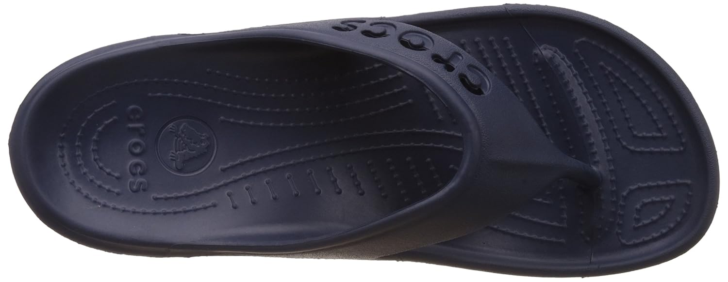 crocs unisex baya black flip flops thong sandals