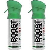 Boost Oxygen Pocket Size Natural 3L Canister, 2 Pack | Fits in a Bag, Purse &amp; Pocket &bull; No Added Aromas &bull; For On-The-Go Quick Trips