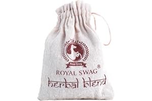 ROYAL SWAG Herbal 100% Tobacco Free & Nicotine Free Organic Mixture for Smoking 1 Pack (1 Oz/ 30G)