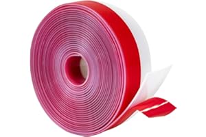 TORRAMI Silicone Weather Stripping 1 inch Width 20 Feet Length, Seal for Door Under Bottom, Gap, Side, Glass Shower Door, Sliding Door,Windows, Transparent