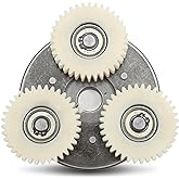Frdhee E Bike Motor Gear Clutch Kit, 36T Planetary Nylon Gears Electric Bicycle Accessories for Bafang Electric Bicycle 500W 750W, Replacement for Bafang Motor Metal Solid Gear