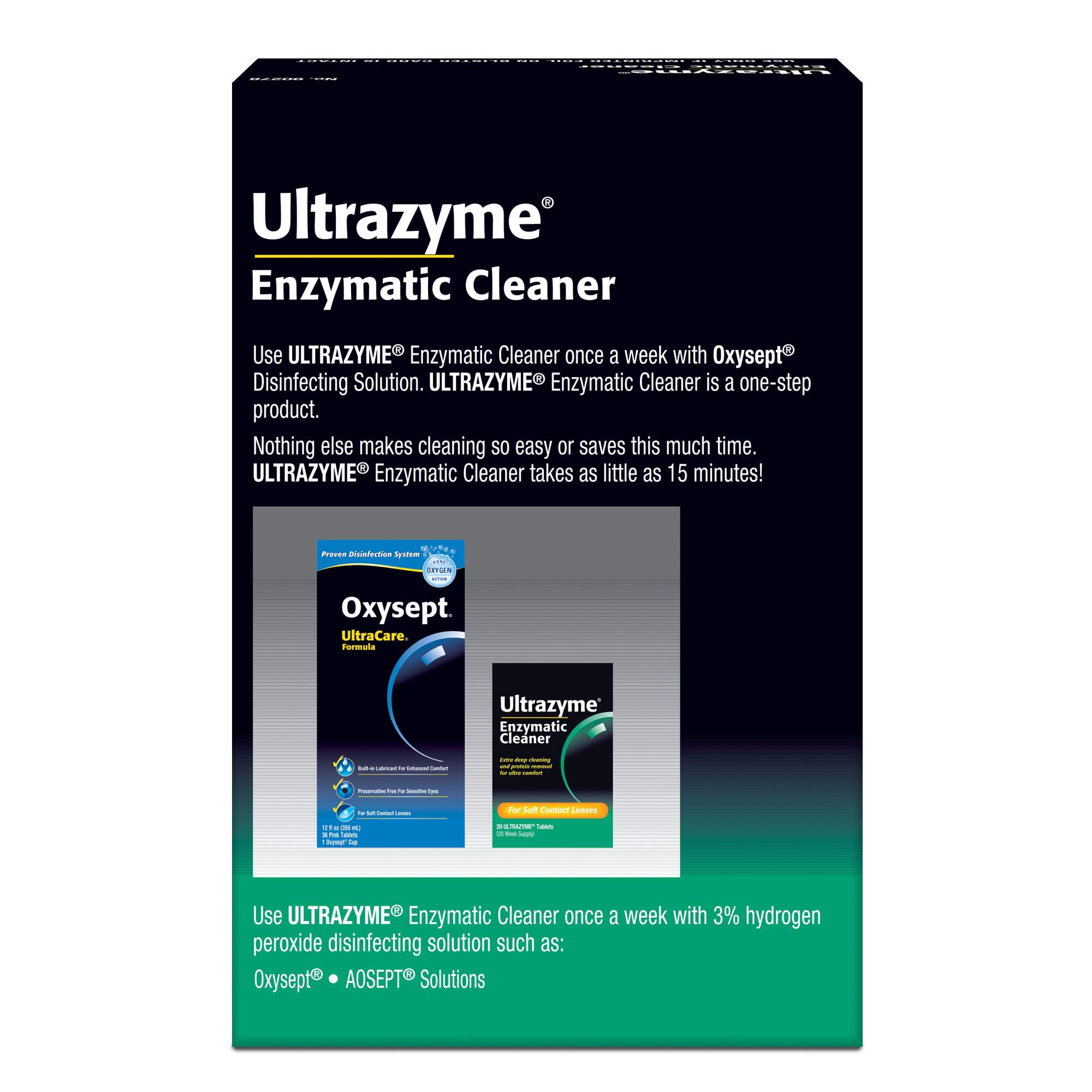 Ultrazyme Enzymatic Cleaner Tablets, 20 ct