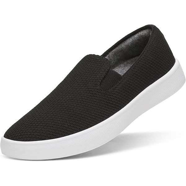 Rothy\'s Black Knit Derby Shoes with White Sole The Oxford in Black | Men main image 3
