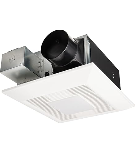 Panasonic WhisperFit DC, Pick-A-Flow 50,80,110 CFM ENERGY STAR Quiet Ceiling Bathroom Exhaust Fan W Flex Z Fast Install Bracket - View #12
