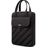 LUGGEX Laptop Sleeve Bag 13-14 Inch, LTX01 360° Protective Puffy Laptop Sleeve, Compatible with Macbook Pro 14 inch M5/M4/M3/M2/M1, Macbook Air 13 inch, and iPad Pro 12.9 (LTX-Core, Black)