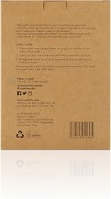 Noughty Microfiber Hair Towel 97% Natural Quick-Dry Red Green view 4