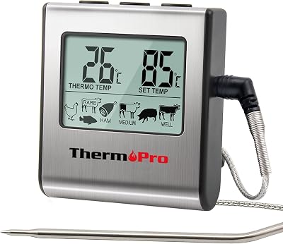 ThermoPro TP16 Digital Kitchen Meat Thermometer with 16.5cm Probe