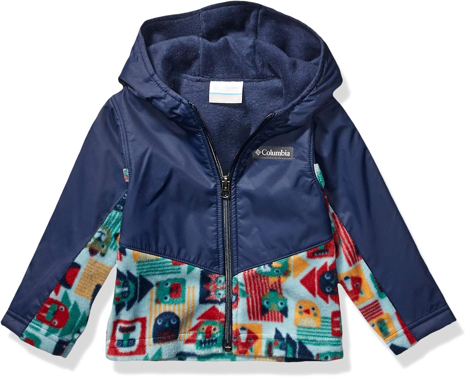 toddler fleece jacket with hood columbia