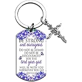 isiyu Christian Gifts for Women keychain Religious Gifts for Women Stocking Stuffers Religious Gift Co Worker Gift Christian For Teen First Holy Communion For Girls Men Teen
