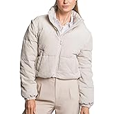 Love Tree Women's Cozy Soft Corduroy Puffer Coat Jacket