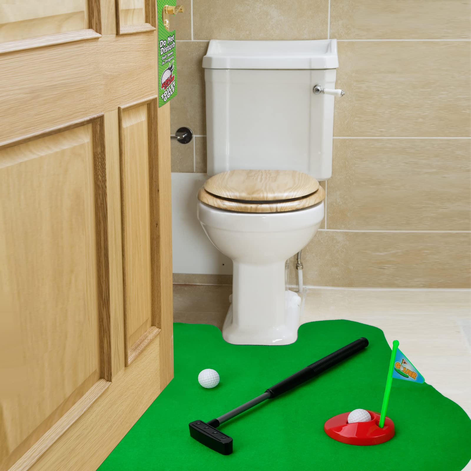 Toilet Golf Game Set