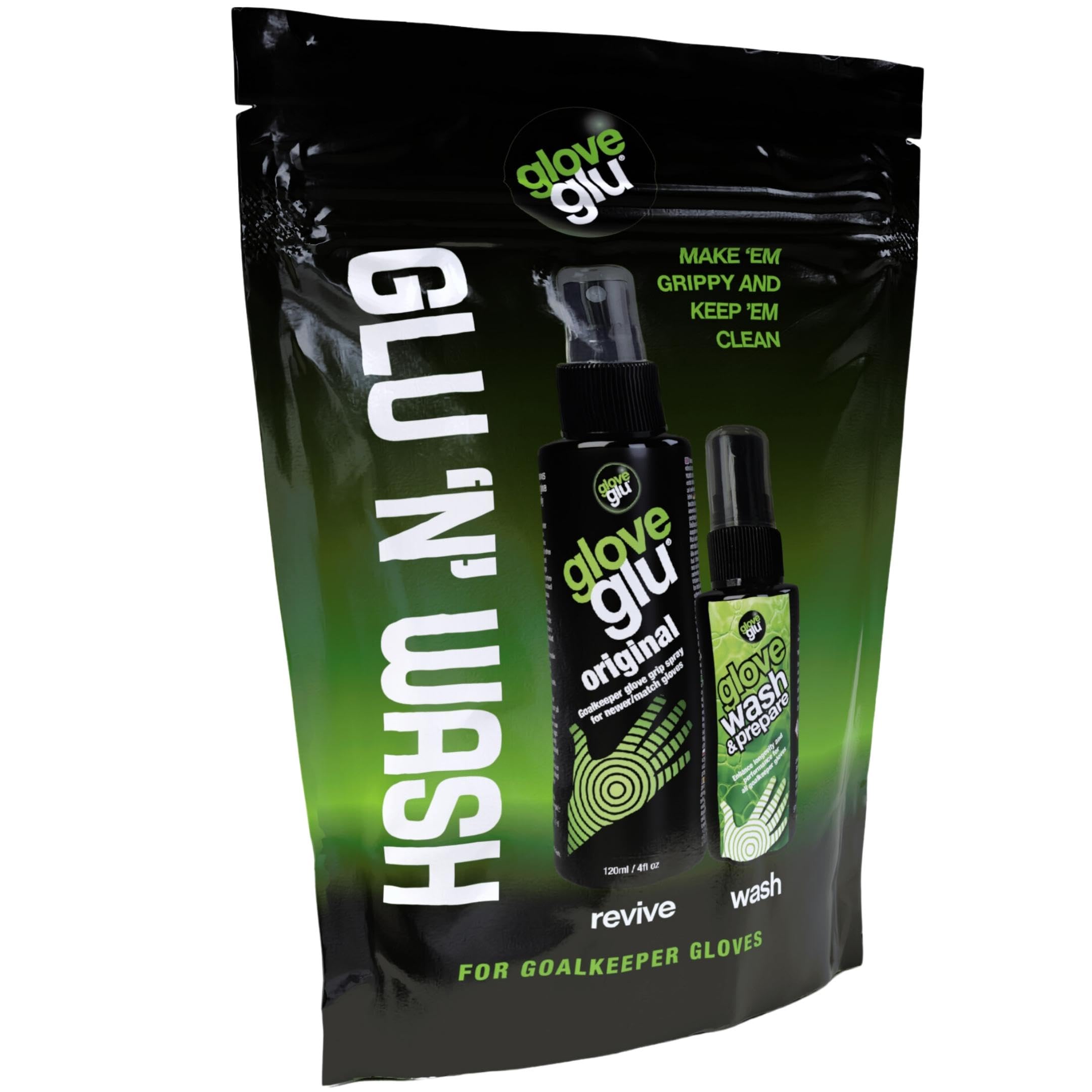Gloveglu Original and Glove Wash Mini Bundle Performance and Maintenance Set