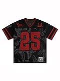 SOLY HUX Men's Summer Jersey Shirts Short Sleeve V