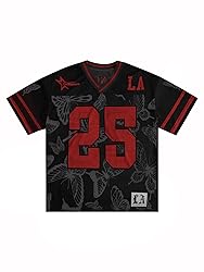 SOLY HUX Men's Summer Jersey Shirts Short Sleeve V