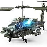 SYMA RC Helicopters, S51H Remote Control Helicopter 2.4GHz Military Army Toys for Boys Girls Kids with Altitude Hold, One Key