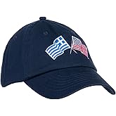 Ann Arbor T-shirt Co. American Friendship Nations Flag Baseball Low Profile Dad Hat for Men Women
