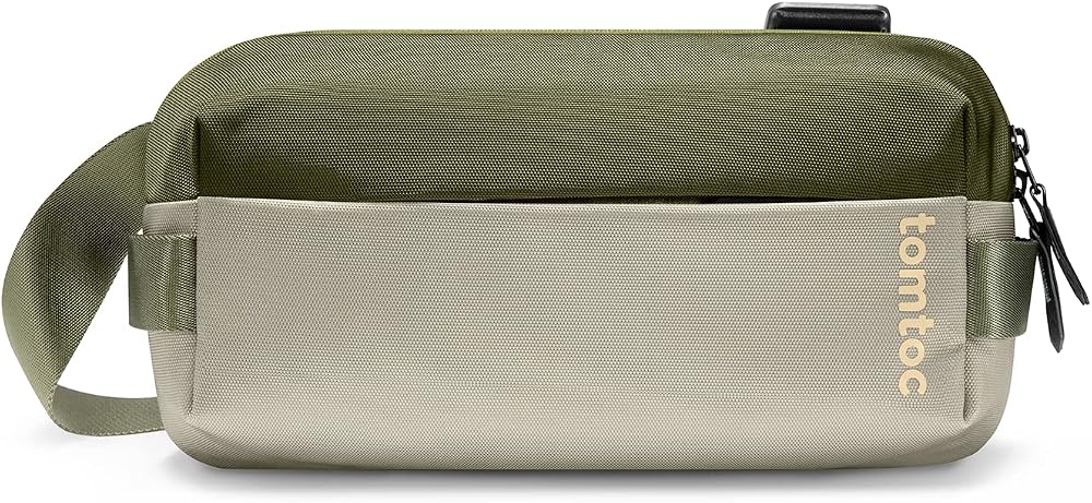tomtoc Compact EDC Sling Bag Minimalist Crossbody for iPad mini 7 Switch 2