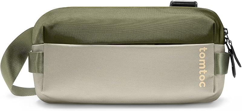 tomtoc Compact EDC Sling Bag Minimalist Crossbody for iPad mini 7 Switch 2