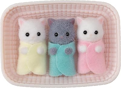 Sylvanian Families 5458 Persian Cat Triplets Dolls Playset
