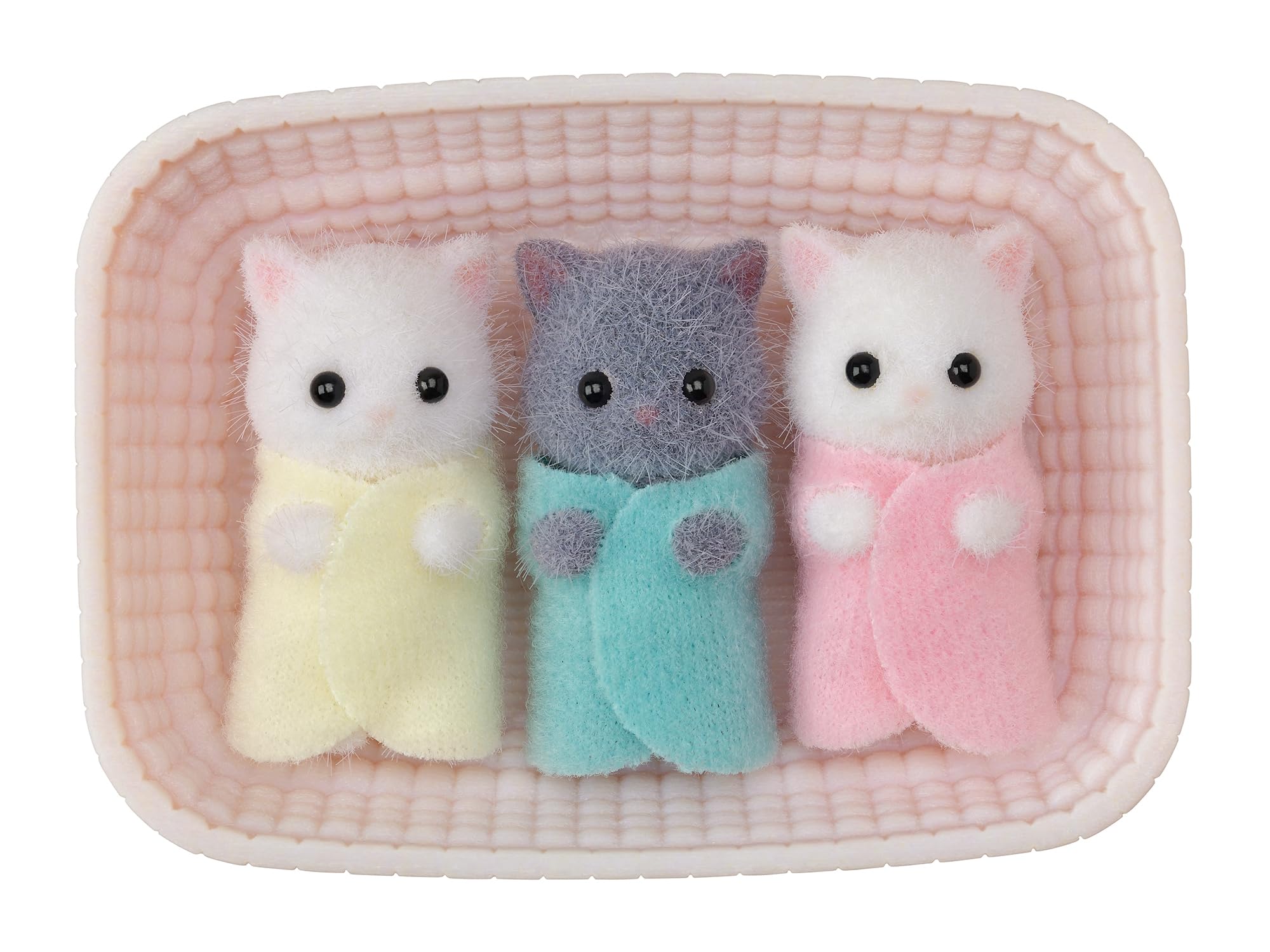 Sylvanian Families 5458 Persian Cat Triplets Dolls - dollhouse playsets