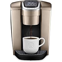 Keurig K-Elite Single Serve K-Cup Pod Coffee Maker, Brushed Gold
