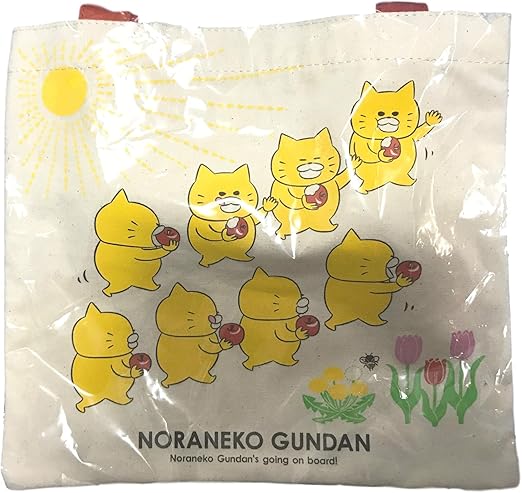 Amazon ノラネコ ぐんだん 展 工藤ノリコ 周年 記念 展示会 限定品 りんご 絵本 トートバッグ ミニ トートバッグ 松屋銀座 アニメ 萌えグッズ 通販
