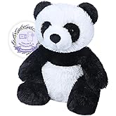 SuzziPals Heatable & Coolable Panda Stuffed Animals, Cute Microwavable Heating Pad Plushies for Soothing & Relaxation,Emotional Support Stuffed Plush Toys, Panda Gifts