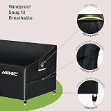 AWNIC Garden Furniture Cover 2-Seater Waterproof Outdoor Rattan Sofa view 6