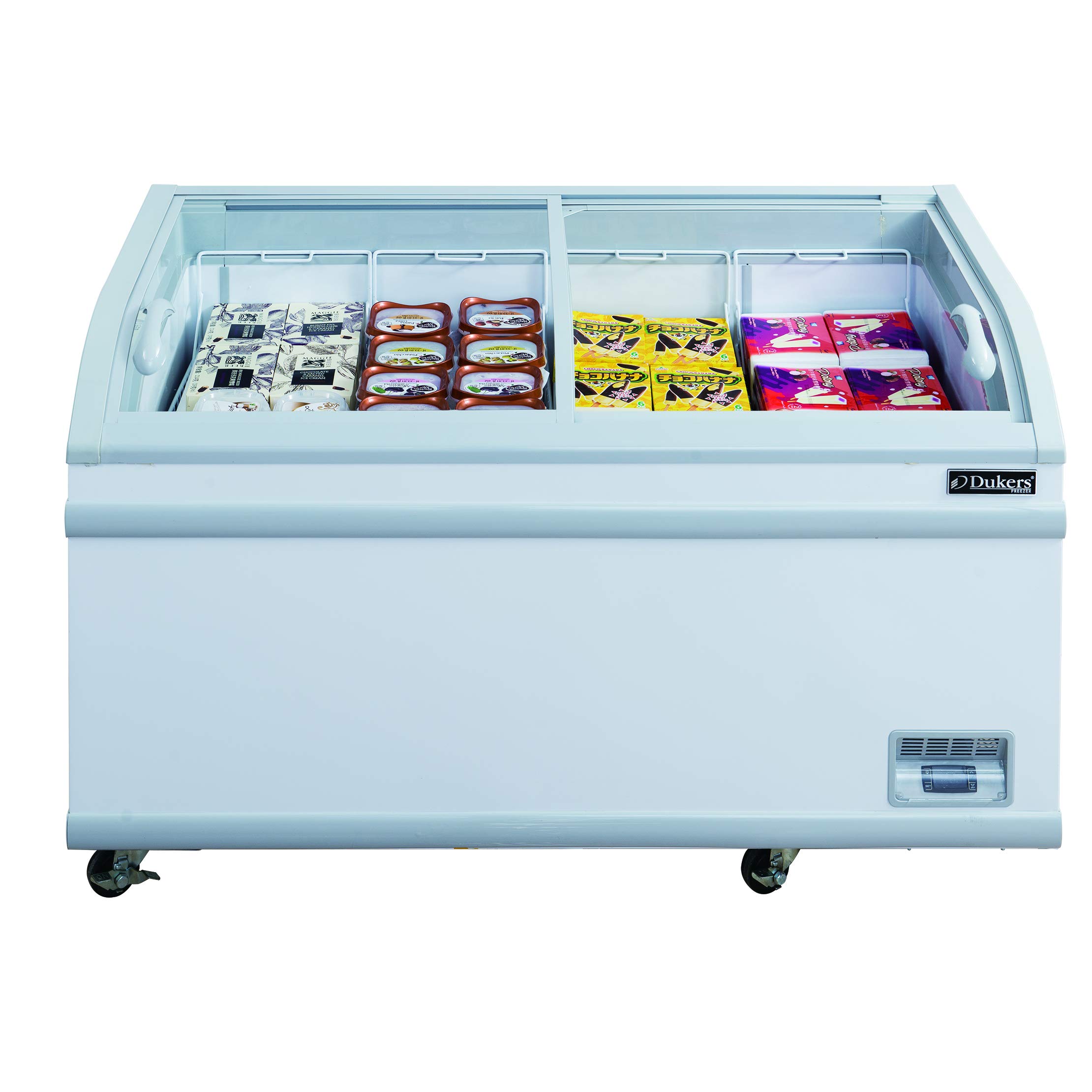 Dukers WD-700Y 24.7 cu. ft. Commercial Chest Freezer in White