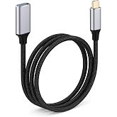 Twisina USB Female to C Male Cable 1M/3.3 Ft USB Female to USB-C Male | Extra Long Type C Male to USB A Female Adapter for Phone/Laptop/Tablet/Switch USB-C Device