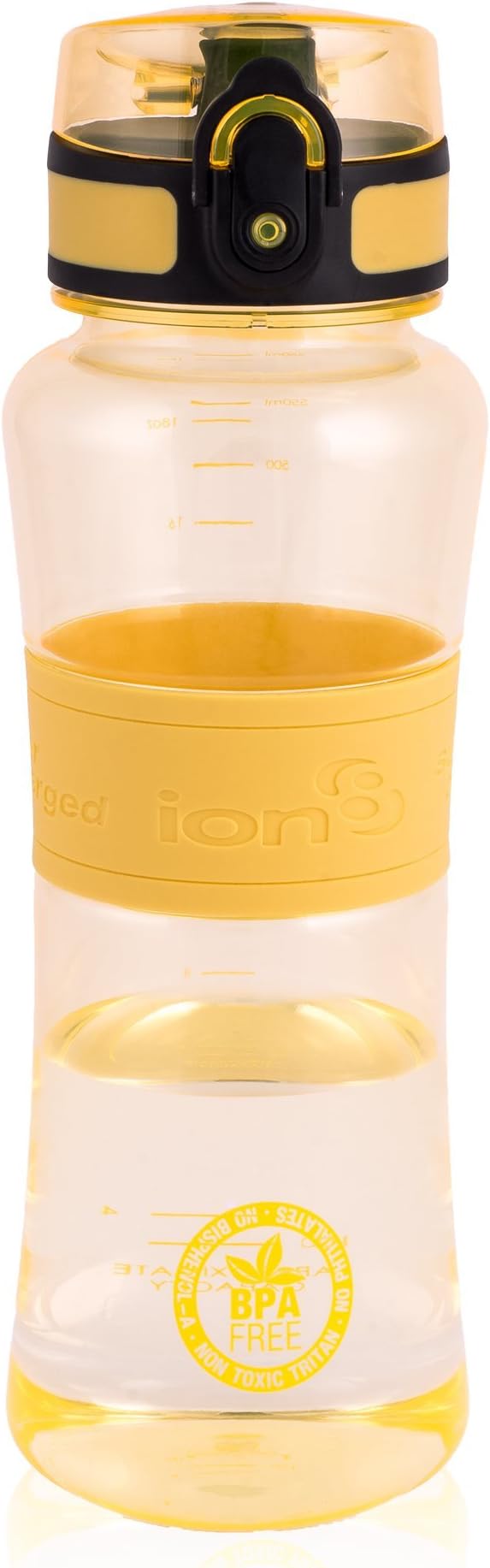 Ion8 Ultimate Leak Proof BPA Free Sports Water Bottle, 550ml (20 oz)