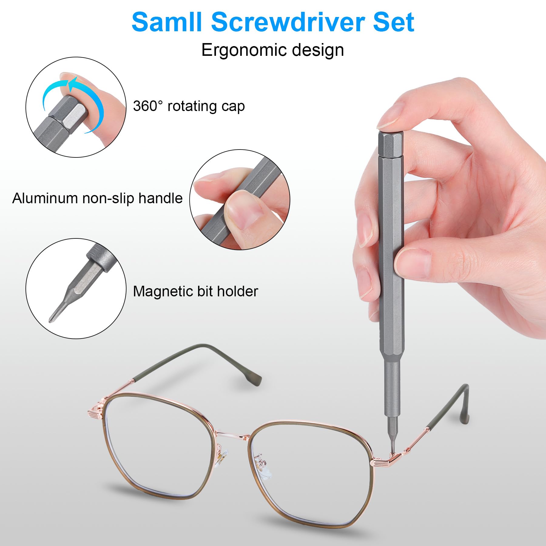 Mua Precision Screwdriver Set, 25 in 1 Mini Magnetic Small Screwdriver ...