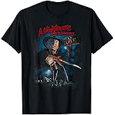 A Nightmare On Elm Street Freddy Poster Fade T-Shirt