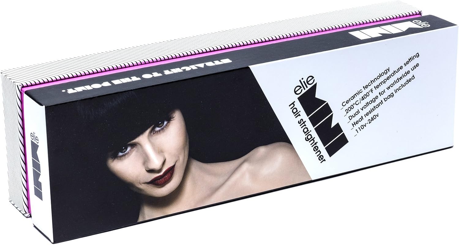 elie mini travel hair straightener