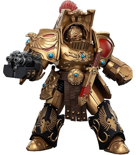 Amazon.com: JOYTOY Warmaster Horus Warhammer 40K 1/18 Action