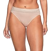 Warner's womens Warners® No Pinching No Problems® Dig-free Comfort Waist With Lace Cotton Hi-cut Rt2091p