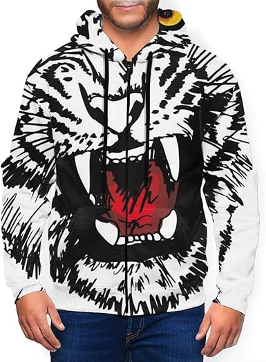 printed zip hoodies
