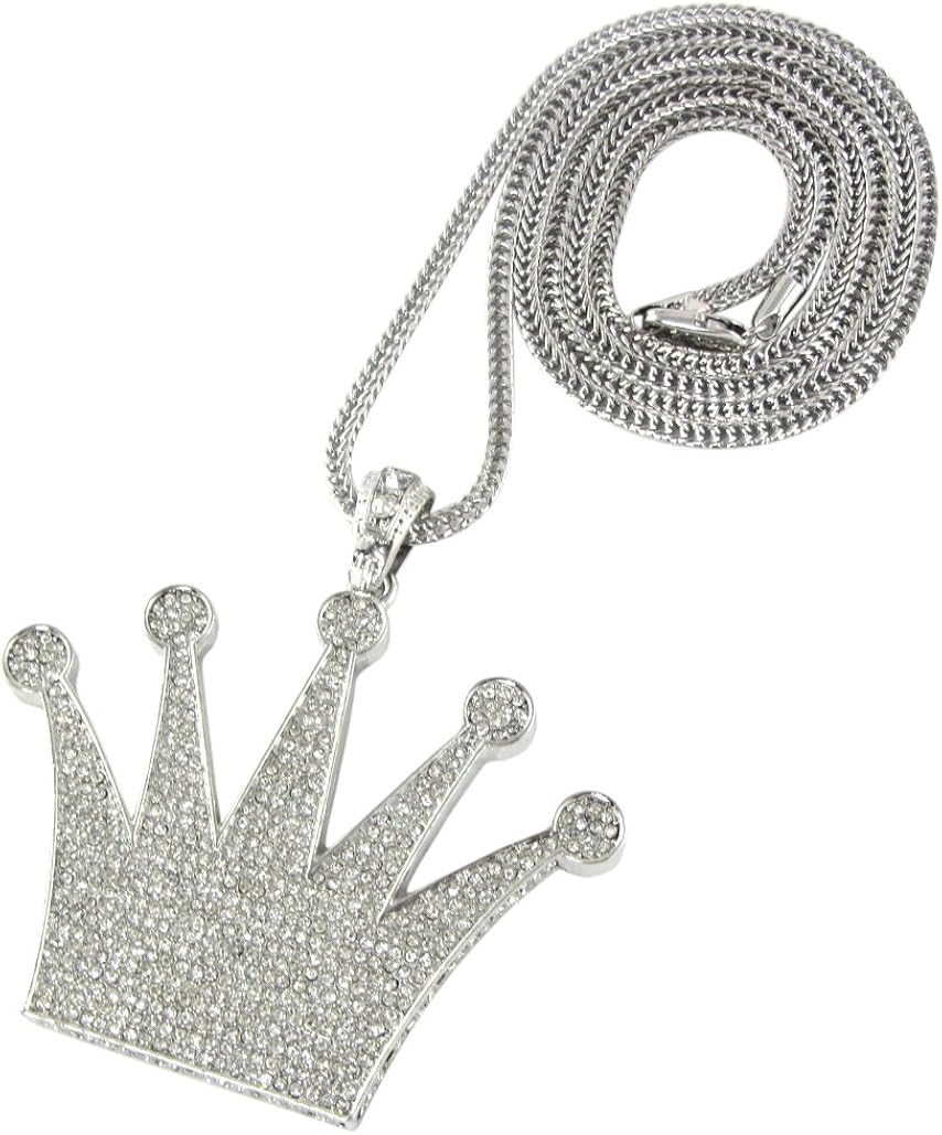 Jewelry Hip Hop Jewels Iced Out Silver 