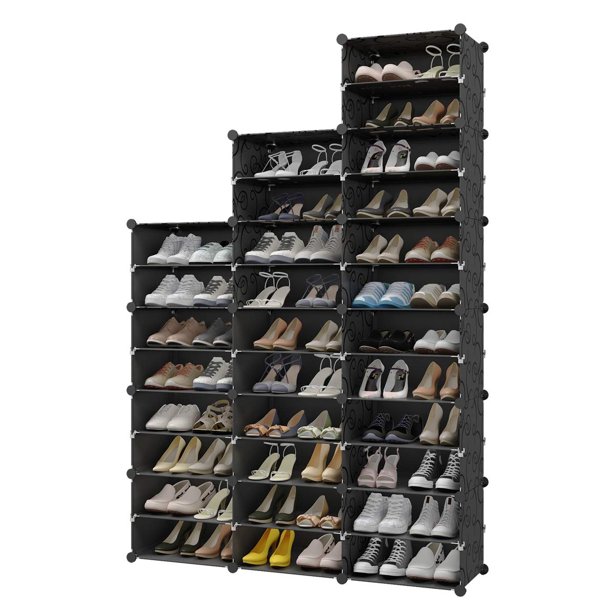 Buy KOUSI 60Pairs Shoe Organizer Shoe Rack Shoe Tower Storage Storage Organizer Modular