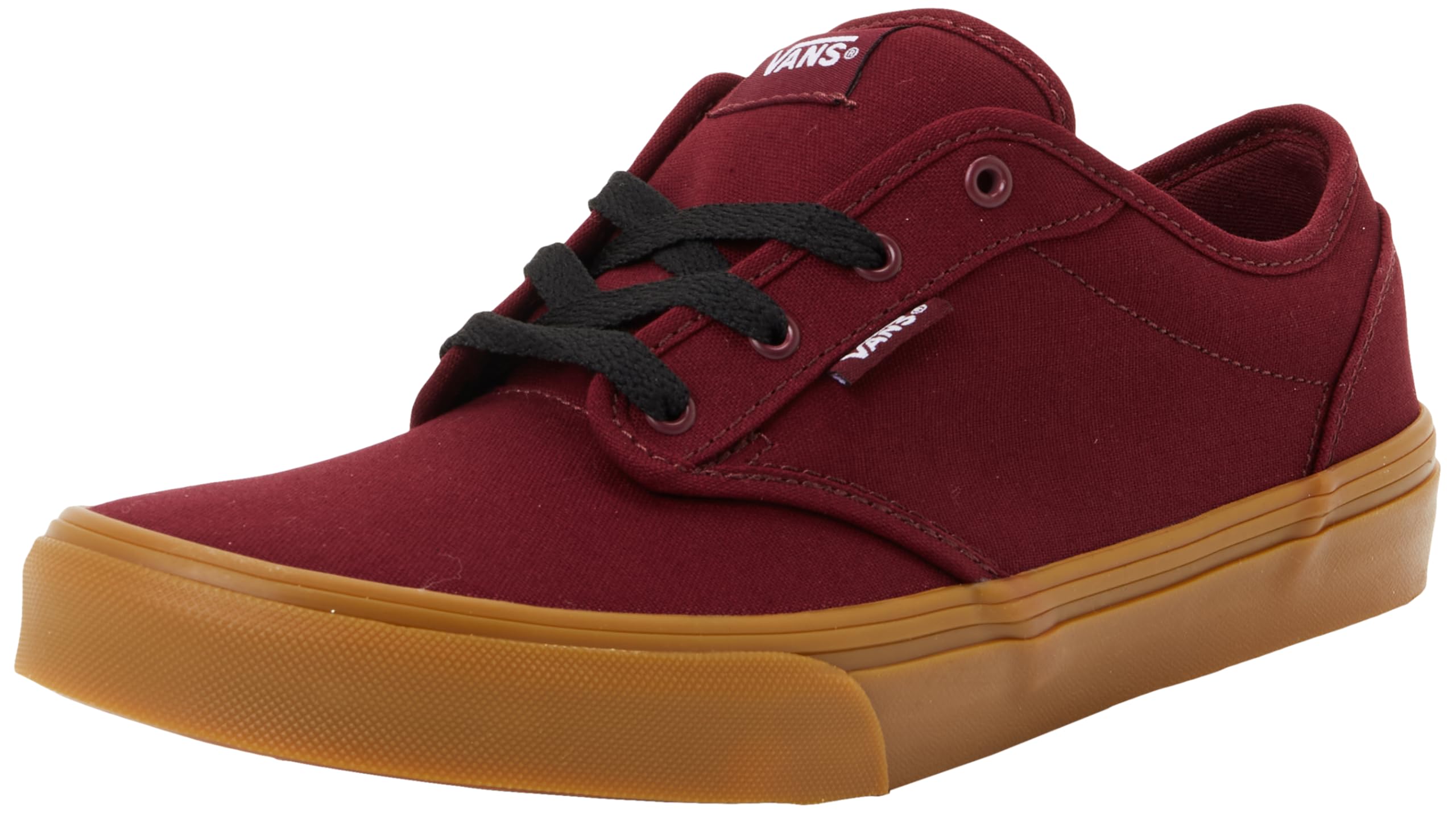 Vans Kids' Atwood Shoe | Low-Top Fashion Sneakers for Boys & Girls, Walking & Casual Wear, Gum Port Royale, 5.5 Image